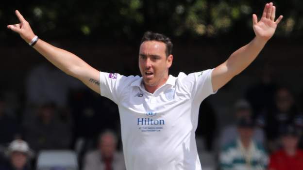 County Championship: Hampshire edges on opening day after Sibley assault