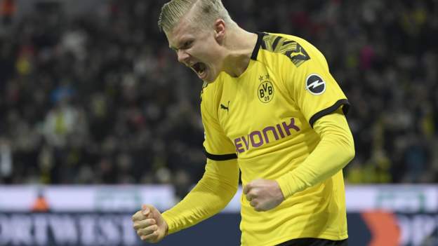 Erling Braut Haaland Borussia Dortmund Striker Wins Bundesliga Player