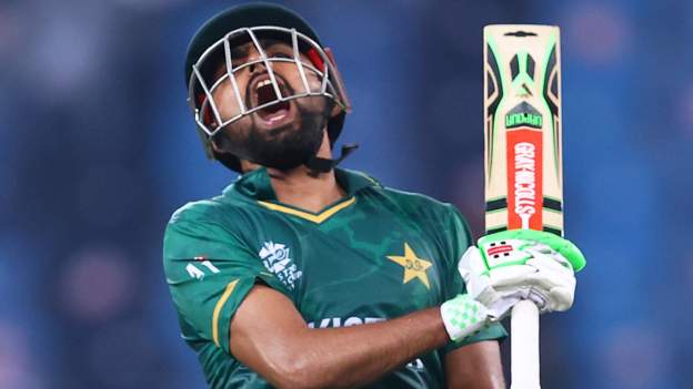 T20 World Cup: Pakistan hammer India by 10 wickets to claim famous win