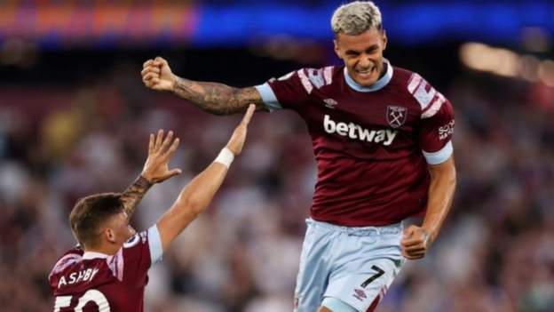 West Ham United 3-1 Viborg: Gianluca Scamacca scores first Hammers goal