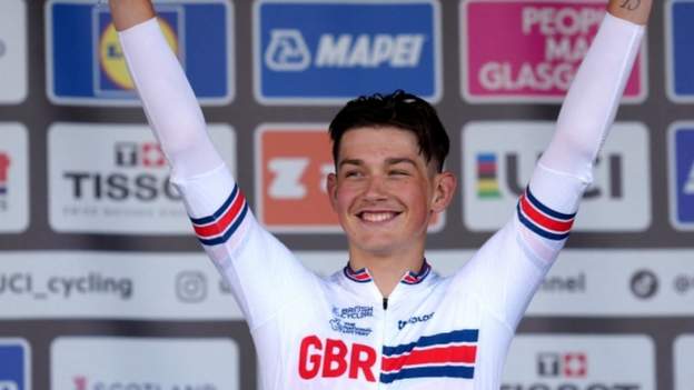 GB teenager Tarling wins surprise Worlds time trial bronze