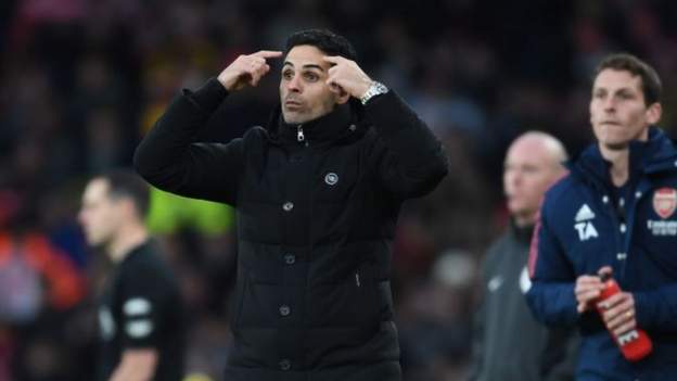 <div>Arsenal 1-1 Brentford: Gunners boss Mikel Arteta accuses officials of 'changing the rules' after equaliser</div>