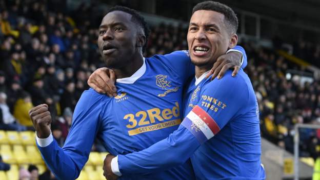 Livingston 1-3 Rangers: Champions hold off fightback to stretch lead