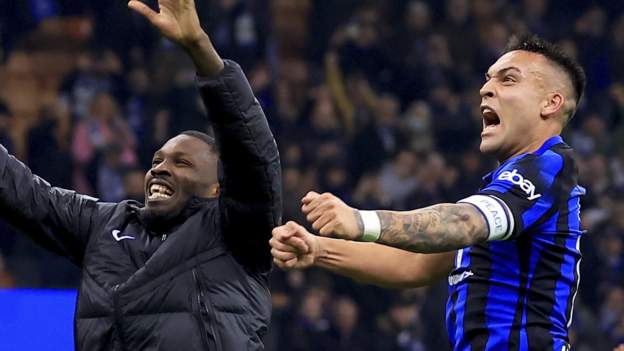 Inter beat Juventus to go four points clear at top