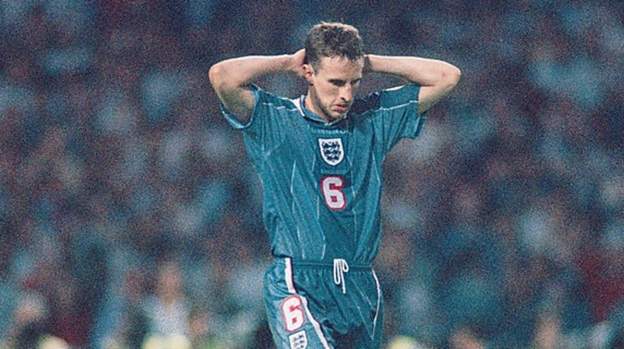 Euro 96: Southgate penalty miss sees England knocked out ...