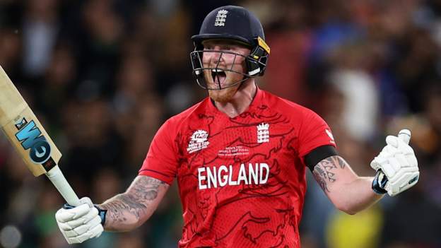 T20 World Cup: Ben Stokes the 'ultimate competitor'