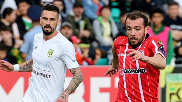 Derry suffer one-goal defeat in Kazakhstan
