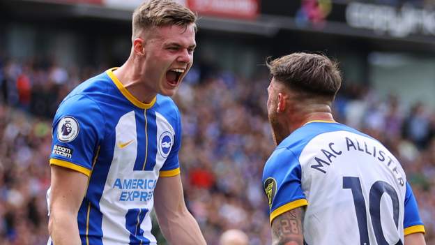 Ferguson hits double as Brighton seal European spot