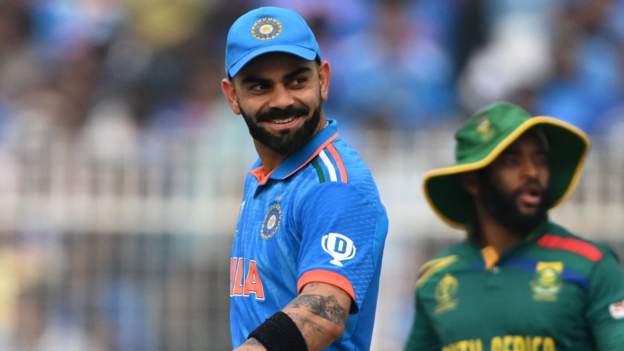 Kohli equals Tendulkar record with 49th ODI ton