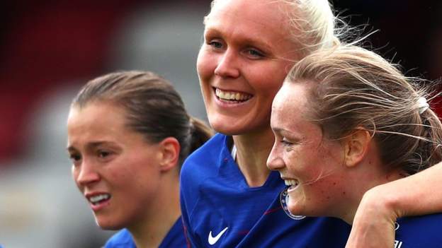 WSL: Chelsea Women 2-0 Brighton & Hove Albion Women - BBC Sport