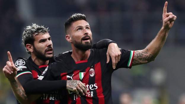 AC Milan 4-0 Salzburg: Olivier Giroud's double helps Italians last - BVM Sports
