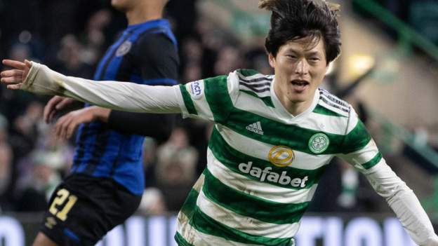 Celtic rally to beat Hearts on manager milestone