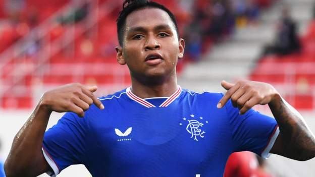 Alfredo Morelos: Rangers future in his hands - Steven Gerrard - BBC Sport