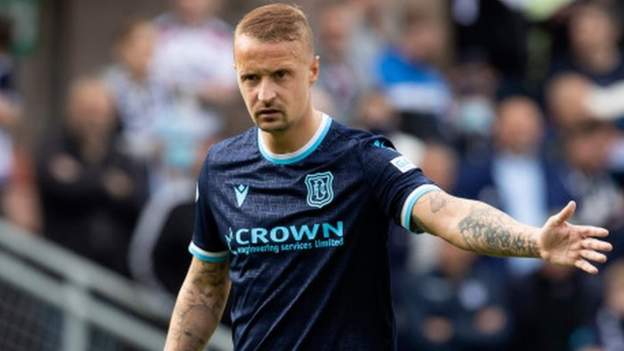 Leigh Griffiths: Dundee striker charged by police over flare kick