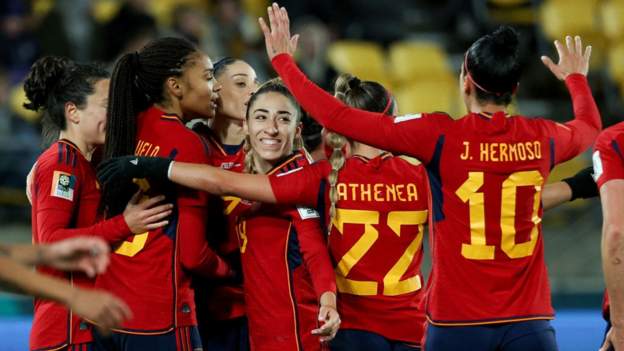 Women's World Cup 2023: Spain 3-0 Costa Rica - dominant Spanish record easy win