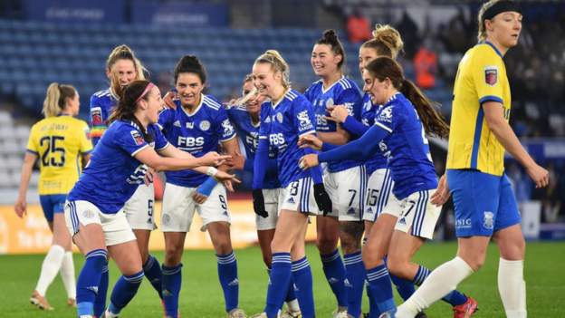 Leicester 2-0 Birmingham: Foxes move from bottom of WSL with crucial victory