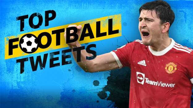 Top Football Tweets: Maguire trolls his Leeds-supporting mate