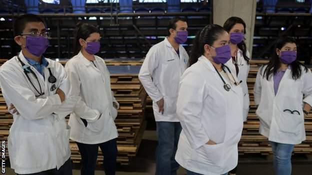 Medical staff were on hand in Nicaragua but concerns over placing extra strain on the NHS in the UK is an issue for boxing authorities