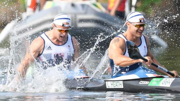 Canoe Sprint: Finals - GB's Heath/Schofield win silver - Live - BBC Sport