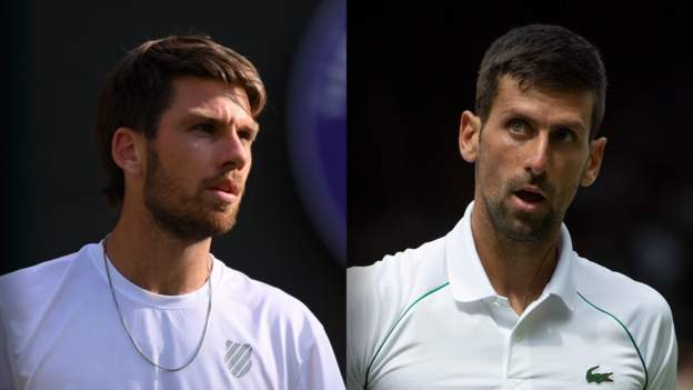 Wimbledon: Cameron Norrie says Novak Djokovic semi-final 'one of tougher tasks i..