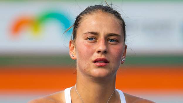 <div>Miami Open 2023: Ukraine's Marta Kostyuk refuses handshake with Russia's Anastasia Potapova</div>