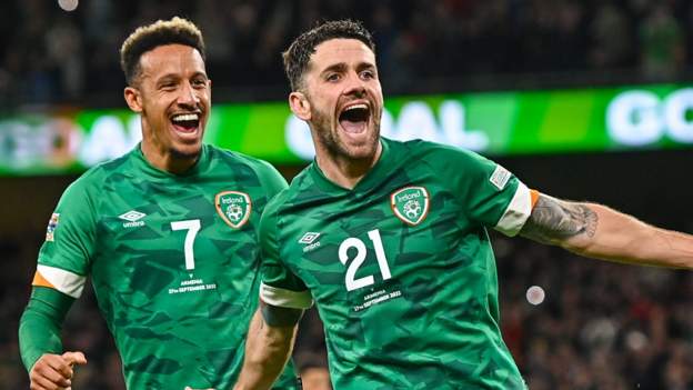 Republic of Ireland 3-2 Armenia: Irish edge five-goal thriller to avoid Nations ..