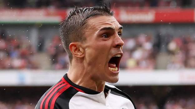 Palhinha earns draw for 10-man Fulham at Arsenal