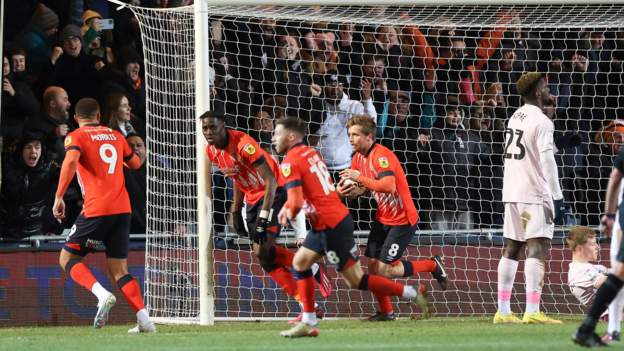 Adebayo lifts Luton into the play-off places