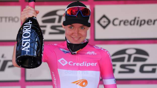 Giro Rosa: Anna van der Breggen takes race lead after stage eight thumbnail