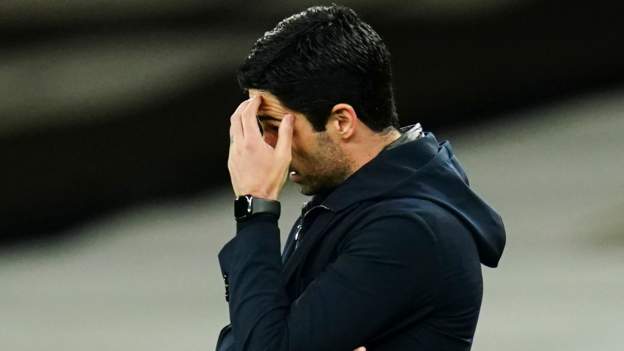 Mikel Arteta: Arsenal Boss Angry After His Side's 3-0 Defeat To ...