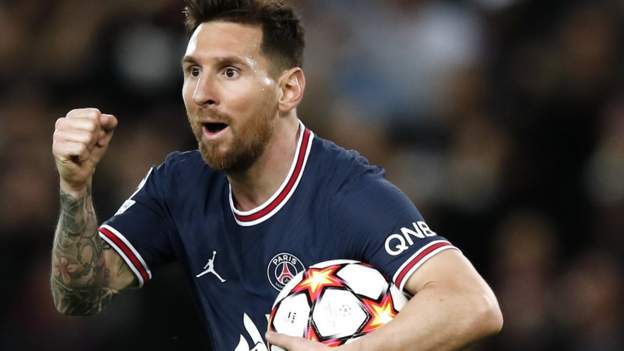 Paris St-Germain 3-2 RB Leipzig: Lionel Messi scores twice in comeback win