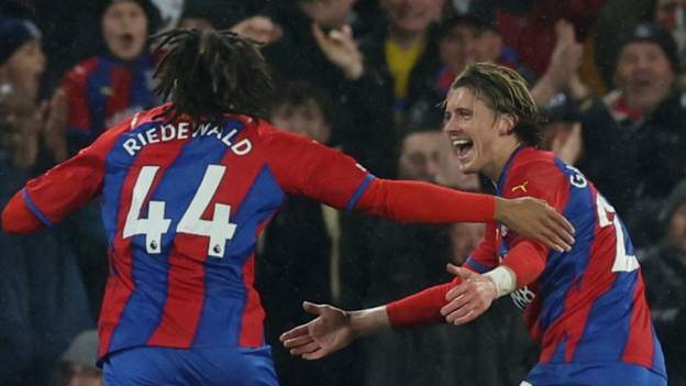 Crystal Palace 2-1 Stoke City: Jairo Riedewald sends Eagles into FA Cup quarter-..