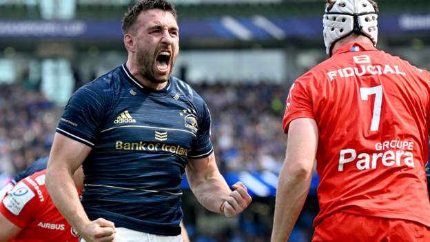 Leinster thump Toulouse to make Champions Cup final