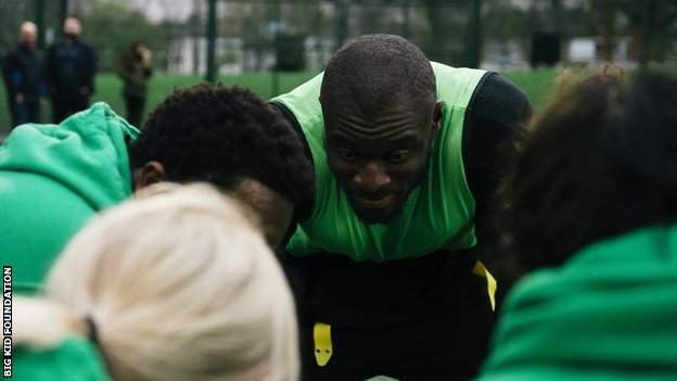 Efe Obada at the Big Kid event