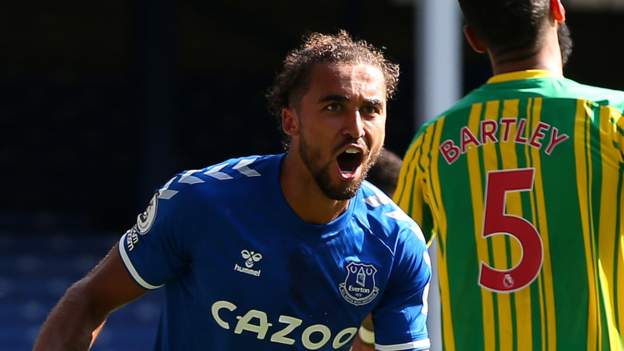 Everton 5-2 West Bromwich Albion: Dominic Calvert-Lewin scores hat