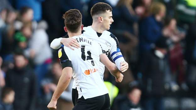 Derby County 3-2 Bournemouth: Tom Lawrence inspires troubled Rams to fightback w..