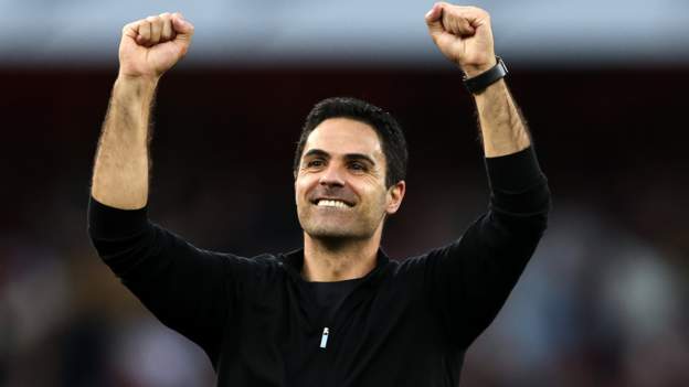 Mikel Arteta named Premier League manager of the month as Ronaldo takes player award