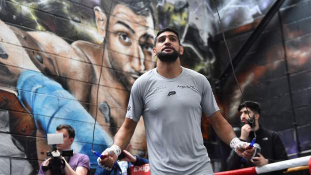 Inside Amir Khan's training camp: Old foes, sparring with Terence Crawford and 'total privacy'