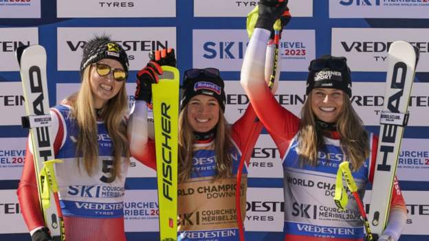 Alpine World Ski Championships Jasmine Flury Wins Womens Downhill As Sofia Goggia Disqualified 0831