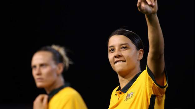 Sam Kerr: Chelsea forward becomes Australia's all-time leading