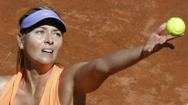 Maria Sharapova French Open Wildcard Reasoning Wrong Say Wta Bbc Sport