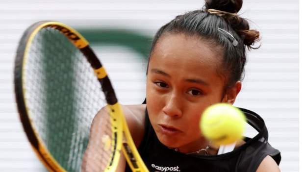 French Open: Leylah Fernandez beats Belinda Bencic as Karolina Muchova withdraws
