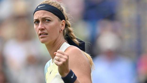 Petra Kvitova prepares for Wimbledon with Eastbourne win over Jelena Ostapenko