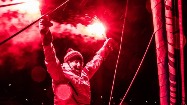 Britain's Hare completes Vendee Globe