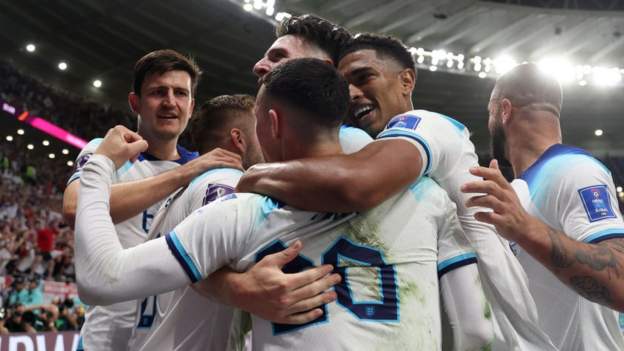 World Cup 2022: Wales 0-3 England: Rashford double helps Three Lions top group