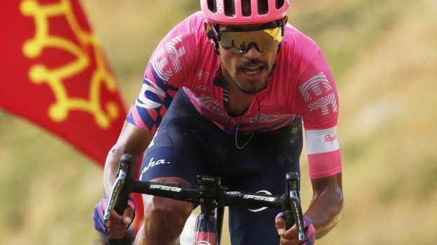 Martinez claims maiden Tour de France stage win as Roglic extends overall lead