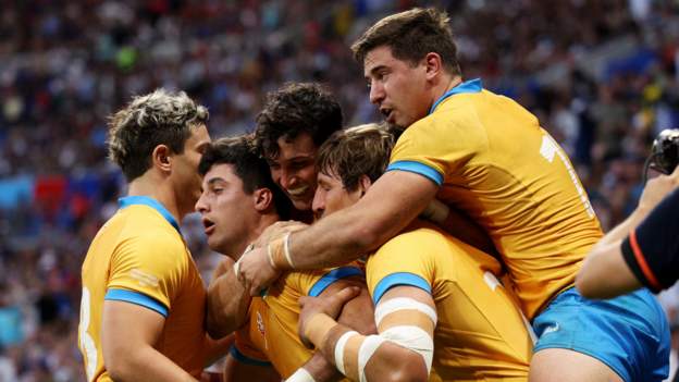 Uruguay 36-26 Namibia: Second-half fightback denies Namibia first Rugby World Cup win