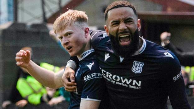 Dundee promoted after eight-goal title epic