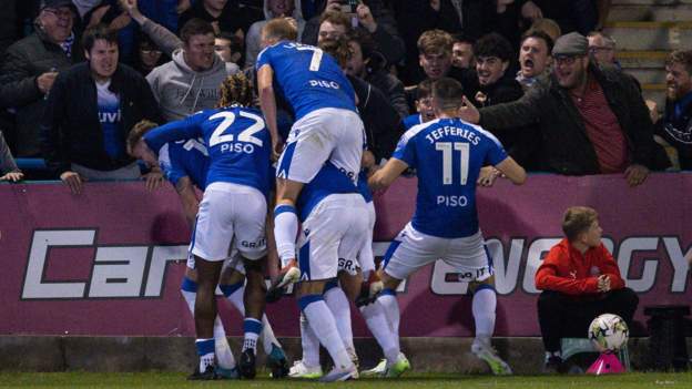 League Two Gillingham dump Southampton out of EFL Cup