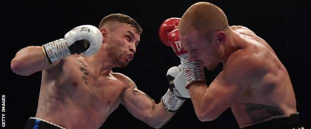 Frampton stopped Australia's Luke Jackson in the ninth round at Windsor Park in August 2018